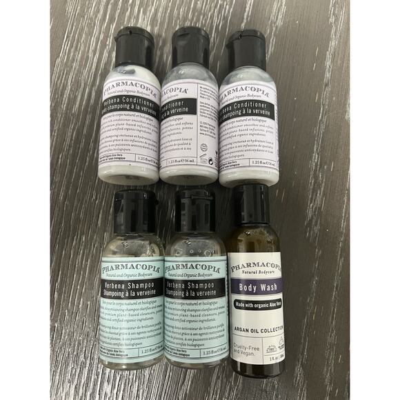 Travel Toiletries Misc Shampoo Cond Gel Bath Body Works Pharmacopia Lot of 46 - Picture 3 of 9